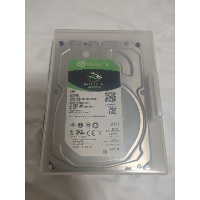 Seagate製 8TB HDD (ST8000DM004)