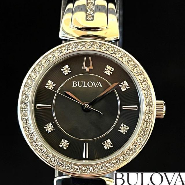 【展示品特価】BULOVA/ブローバ/レディース腕時計/お洒落/シルバー色/高級