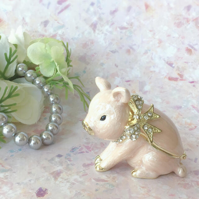 No.157 ピィアース PICALS ジュエリーボックス ピルケース 子ブタ