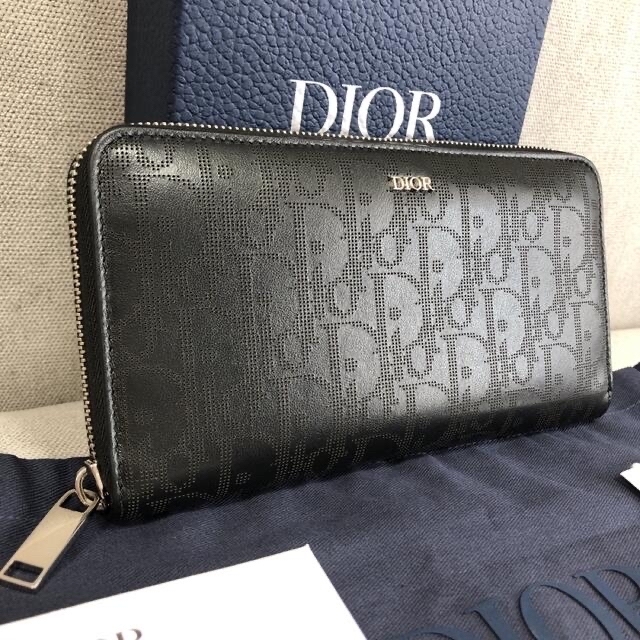 Dior オブリーク ギャラクシーレザー 三つ折り ウォレット 財布 正規品