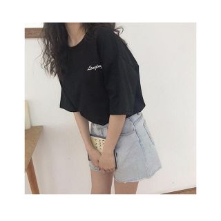 グレイル(GRL)のロゴ刺繍ビッグTシャツ｢ZE240｣(Tシャツ/カットソー(半袖/袖なし))