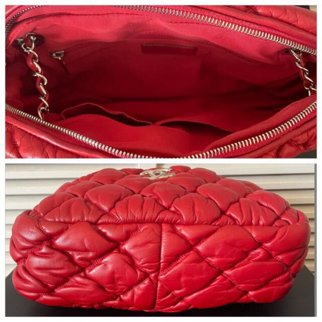 CHANEL - CHANELシャネル◇CCココマークバブルキルトチェーン CHANEL - CHANELシャネル◇CCココマークバブルキルトチェーン