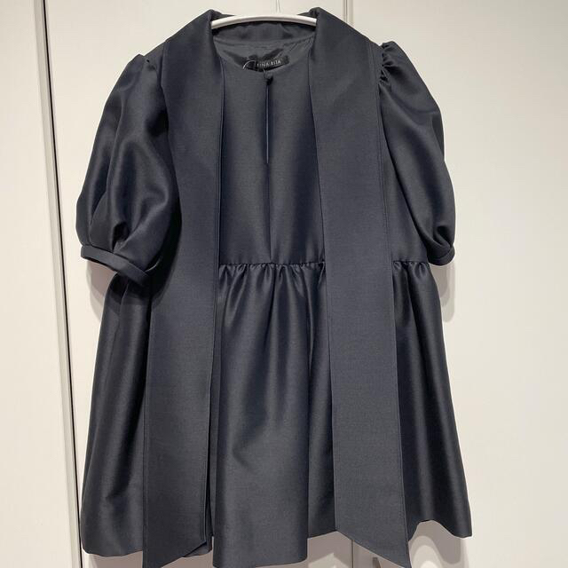 新品未使用☆KEINA RITAケイナリタ ボウタイブラウス ネイビー