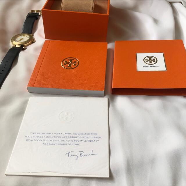 Tory Burch(トリーバーチ)の★美品★TORY BURCH トリーバーチ 腕時計 レザー ゴールド レディースのファッション小物(腕時計)の商品写真