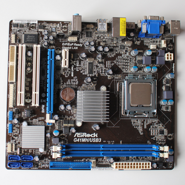 【完動品】ASRock-G41MH-USB3 マザー Win11デジタル認証済