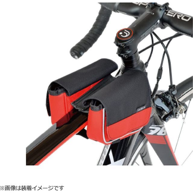 OSTRICH(オーストリッチ)の【新品】オーストリッチ　自転車用バッグ（スモールパニア）グレー スポーツ/アウトドアの自転車(バッグ)の商品写真