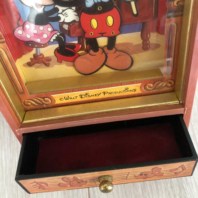 Disney(ディズニー)のディズニー　プロダクション時代オルゴール　ヴィンテージ  ジャンク　ミッキー エンタメ/ホビーのフィギュア(ゲームキャラクター)の商品写真