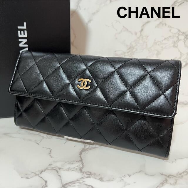 憧れのCHANEL .。◦♡ マトラッセ カンボンライン フラップ ウォレット