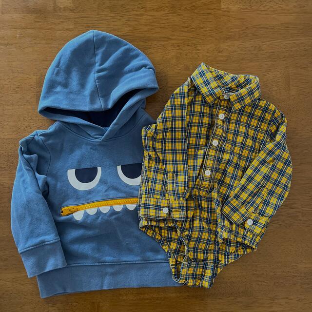 babyGAP(ベビーギャップ)の2点　babyGap GAP ギャップ　80 90 2歳 キッズ/ベビー/マタニティのキッズ服男の子用(90cm~)(Tシャツ/カットソー)の商品写真