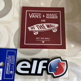 ヴァンズ(VANS)のバンズ  elf ステッカー(スケートボード)