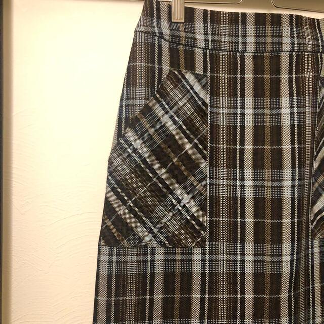 URBAN RESEARCH ROSSO 　チェックスカート レディースのスカート(ひざ丈スカート)の商品写真