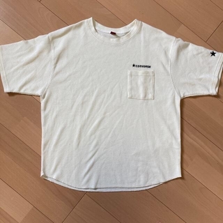 コンバース(CONVERSE)のCONVERSE ALLSTAR Tシャツ カットソー ワッフル 素材(Tシャツ/カットソー(半袖/袖なし))