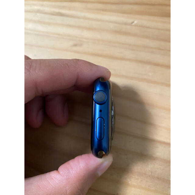 Apple Watch - 【ジャンク品】Apple Watch 6 GPS 44mm ブルーアルミの