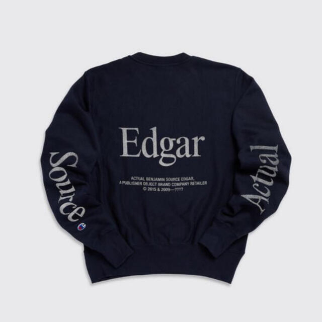 Actual Source × Benjamin Edgar スウェットNAVY