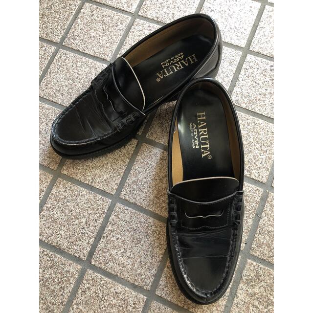 HARUTA(ハルタ)のHARUTAハルタ ローファー／黒・26.5cm EEE／学生 男子 人工皮革 メンズの靴/シューズ(ドレス/ビジネス)の商品写真