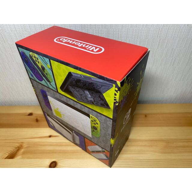 Nintendo Switch(ニンテンドースイッチ)のSwitch 有機ELモデル スプラトゥーン3エディション 新品 エンタメ/ホビーのゲームソフト/ゲーム機本体(家庭用ゲーム機本体)の商品写真