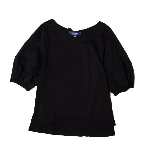 M'S GRACY -  美品。エムズグレイシー ボリューム半袖 ジャージーカットソー 38