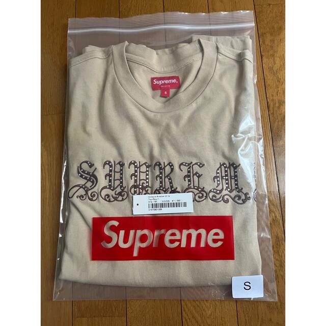 Supreme Old English Rhinestone S/S Top 日本最大のブランド 30%割引