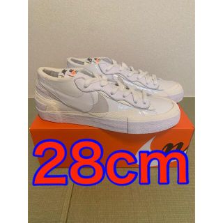 ナイキ(NIKE)のsacai Nike Blazer Low 28cm(スニーカー)