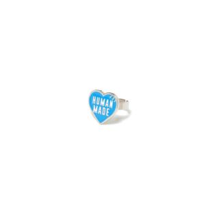 ヒューマンメイド(HUMAN MADE)のHUMAN MADE HEART RING "BLUE" ヒューマンメイドリング(リング(指輪))