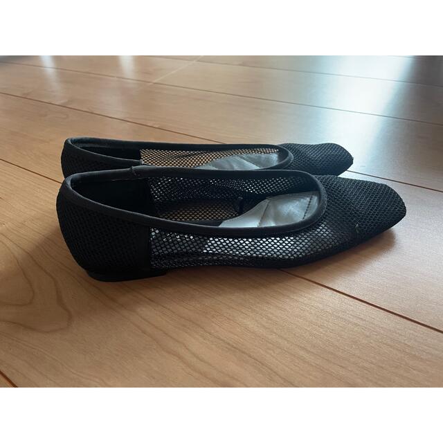 ZARA - ZARA メッシュフラットシューズ 36サイズの通販 by mm ZARA - ZARA メッシュフラットシューズ 36サイズの通販 by mm