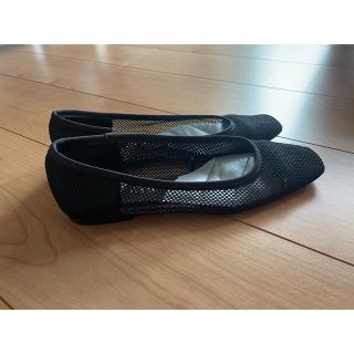 ZARA - ZARA メッシュフラットシューズ 36サイズの通販 by mm｜ザラ