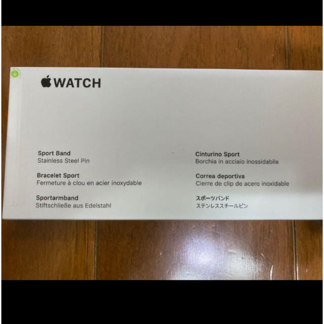 Apple Watch(アップルウォッチ)のApple Watch アップルウォッチ バンド40MM　MXWQ2FE/A メンズの時計(ラバーベルト)の商品写真