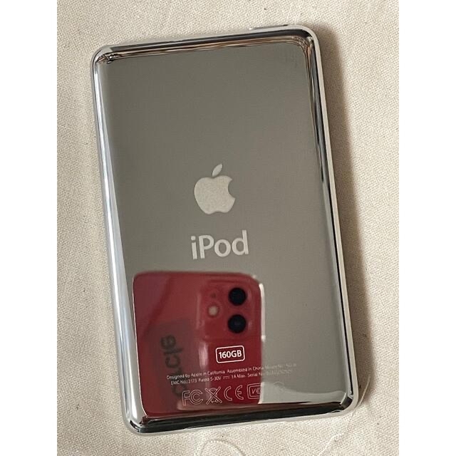 iPod(アイポッド)の欠品なし iPod classic 160GB MC293J/A スマホ/家電/カメラのオーディオ機器(ポータブルプレーヤー)の商品写真