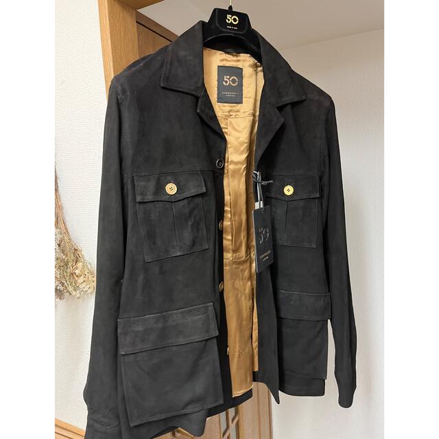 CINQUANTA - 新品 CINQUANTA × guji / 別注 スエード サファリ CINQUANTA - 新品 CINQUANTA × guji / 別注 スエード サファリ