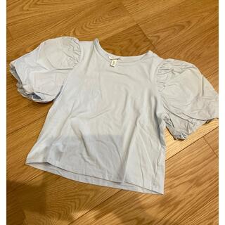エイチアンドエム(H&M)のh&m/パフスリーブTシャツ(Tシャツ(半袖/袖なし))