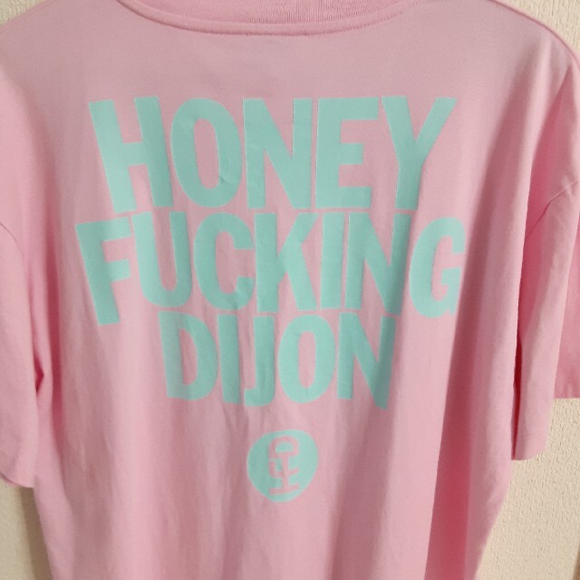 HONEY FUCKING DIJON Tシャツ ピンク　水色