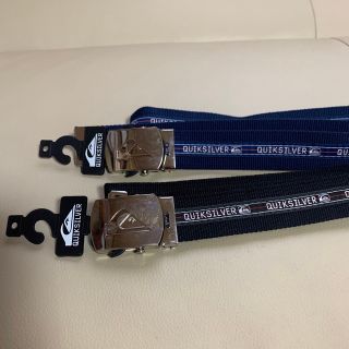 クイックシルバー(QUIKSILVER)のQuick silverガチャベルト2本セット(ベルト)