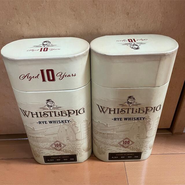 WHISTLEPIG 10 ホイッスルピッグ 10 年 2本セット 信頼 10200円