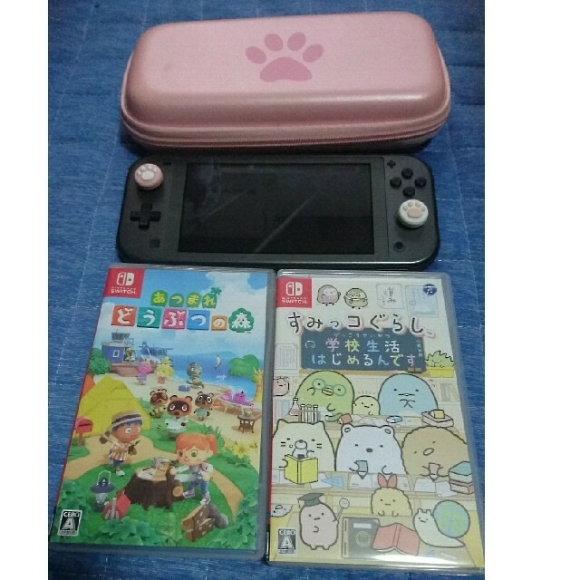 Nintendo Switch 本体 ケース付き あつ森 すみっコぐらしセット
