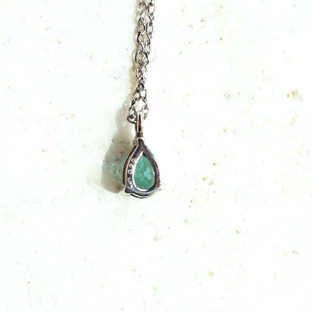 COCOさま専用 天然パライバトルマリン 0.29ct ネックレス鑑別書付新品 1