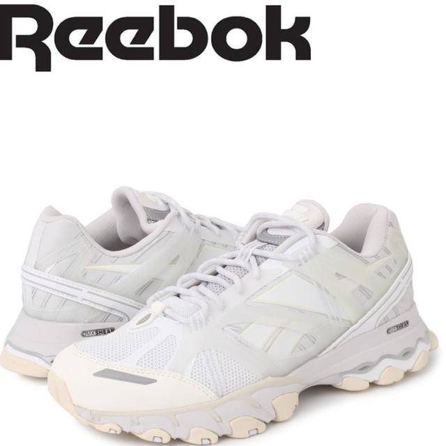Reebok(リーボック)のリーボック　白スニーカー　中学生通学　ディーエムエックストレイシャドウ　23cm レディースの靴/シューズ(スニーカー)の商品写真