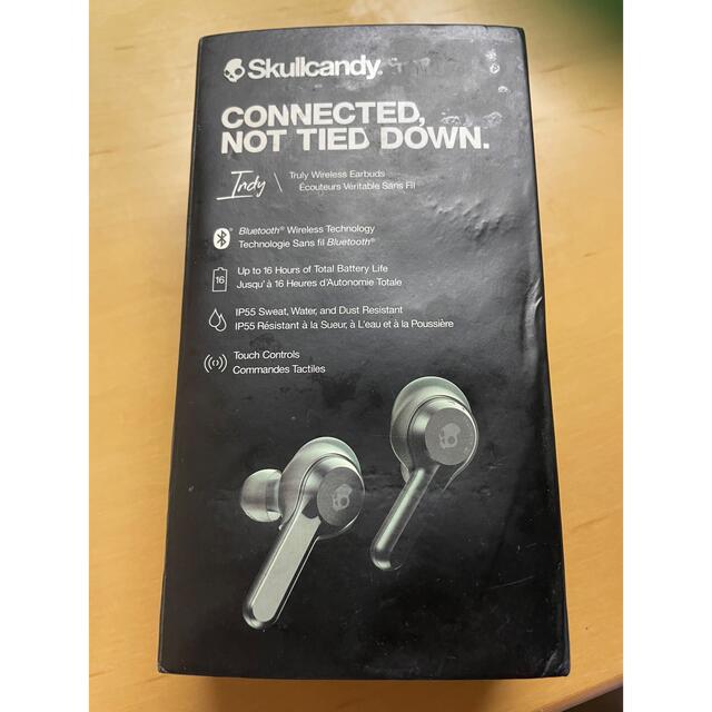 Skullcandy(スカルキャンディ)のSkullcandy ワイヤレスイヤホン スマホ/家電/カメラのオーディオ機器(ヘッドフォン/イヤフォン)の商品写真