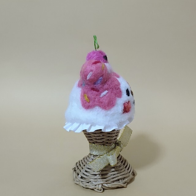 MONSTERくまさんアイス帽子(ピンク) 3