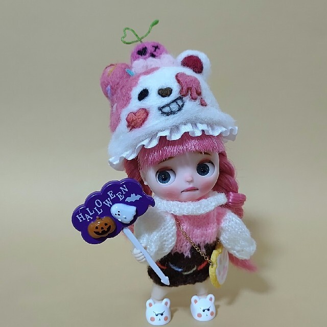 MONSTERくまさんアイス帽子(ピンク) 5