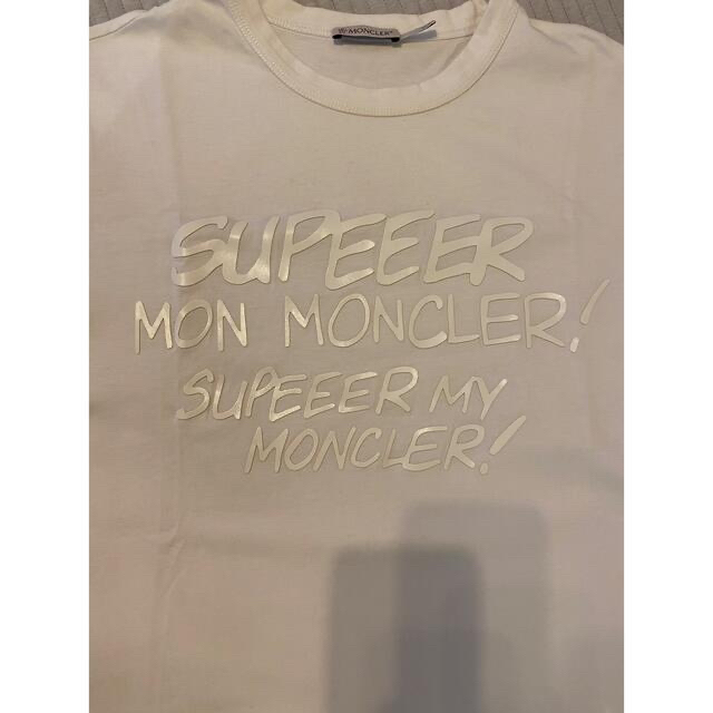大人気最新作 MONCLER - モンクレール Tシャツ 白 MONCLER メンズ S