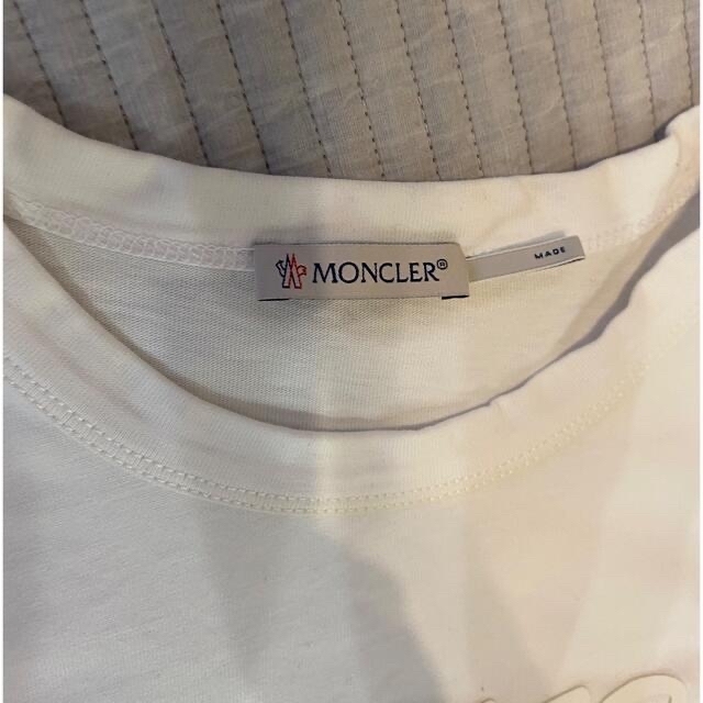 大人気最新作 MONCLER - モンクレール Tシャツ 白 MONCLER メンズ S