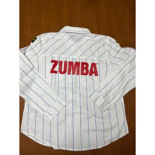 ズンバ(Zumba)のZUMBAストライプシャツ(ダンス/バレエ)