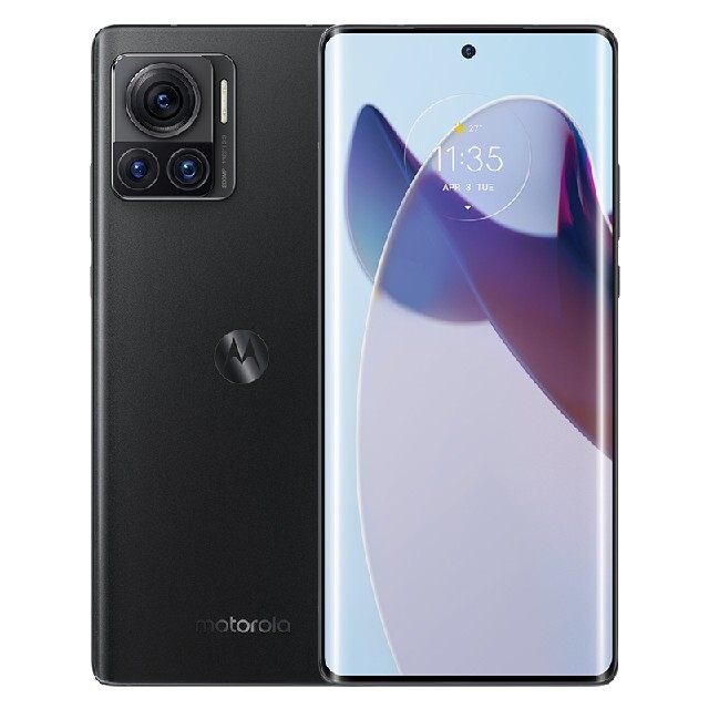Motorola(モトローラ)のmoto X30 Pro 8+128GB ブラック スマホ/家電/カメラのスマートフォン/携帯電話(スマートフォン本体)の商品写真
