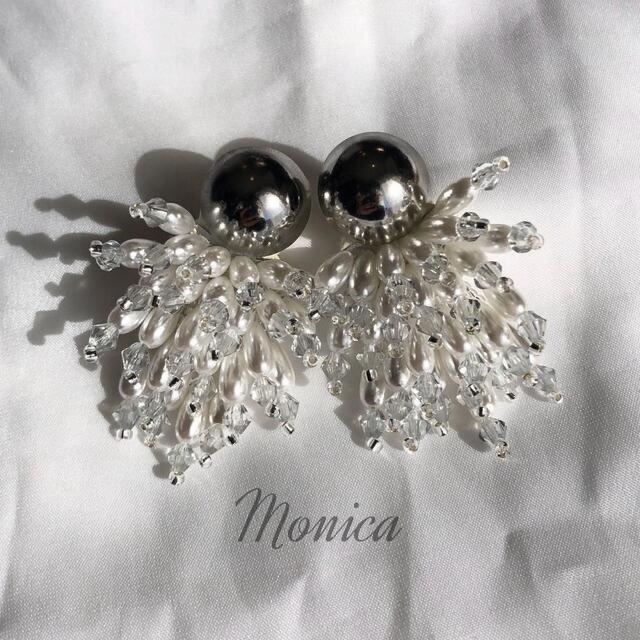 ZARA(ザラ)のmonica ハンドメイドピアス　クリオネ　monica91k TODAYFUL レディースのアクセサリー(ピアス)の商品写真