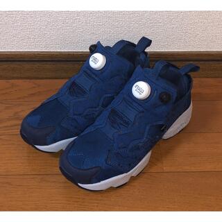 リーボック(Reebok)の美品 REEBOK INSTA PUMP FURY SP 23.5cm 青 og(スニーカー)