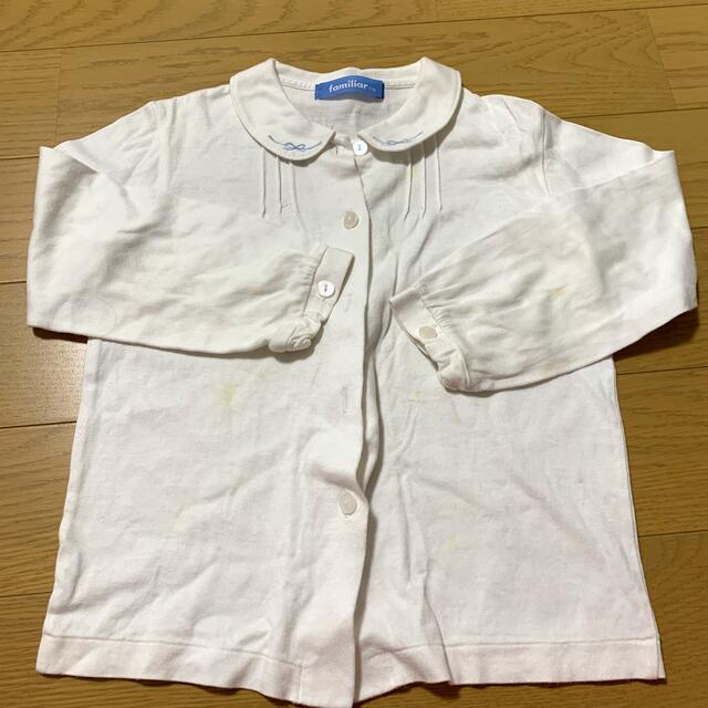 familiar(ファミリア)のファミリアブラウス キッズ/ベビー/マタニティのキッズ服女の子用(90cm~)(ブラウス)の商品写真