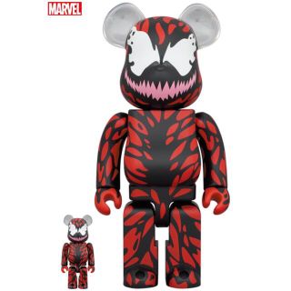 メディコムトイ(MEDICOM TOY)のBE@RBRICK CARNAGE 100％ & 400％(その他)