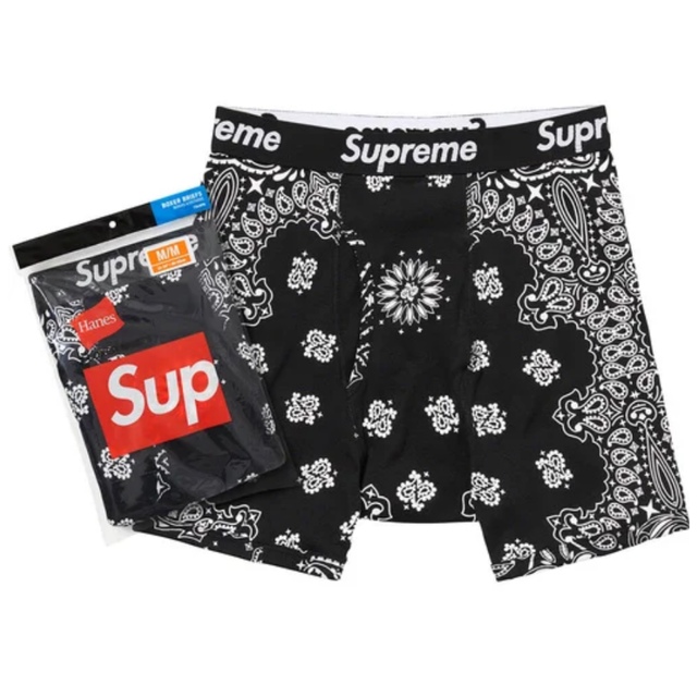 Supreme®︎ 22aw ヘインズ バンダナ ボクサーパンツ Sサイズ