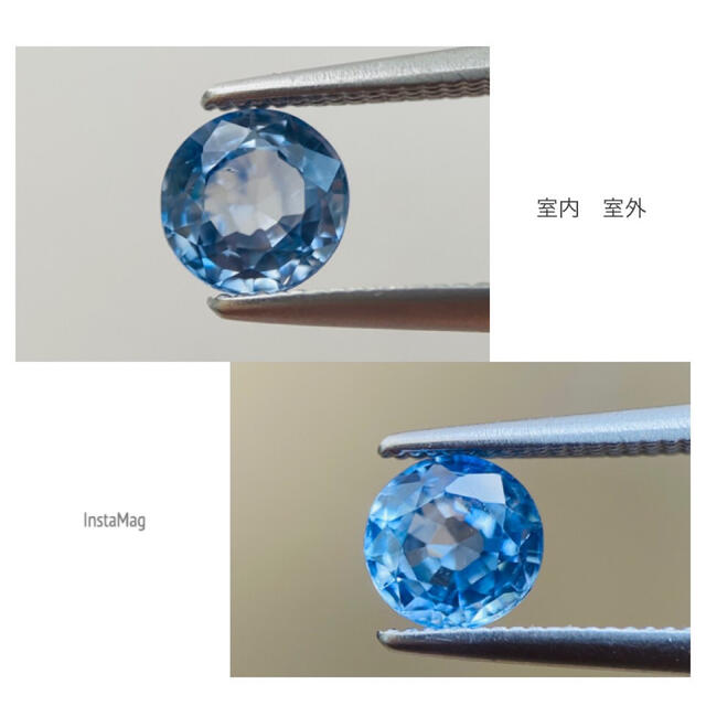 R0829-3)『直径5mm』天然ブルーサファイア ルース 0.632ctの通販 by R0829-3)『直径5mm』天然ブルーサファイア ルース 0.632ctの通販 by