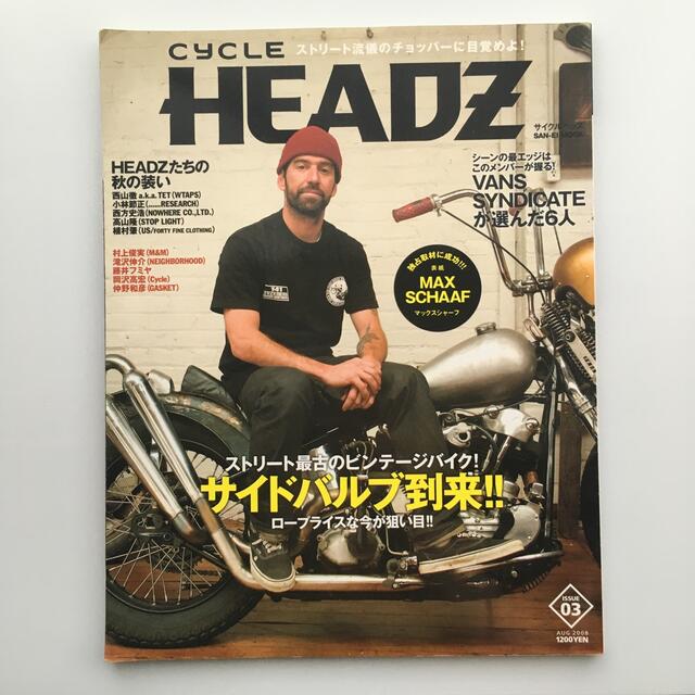 【レア】CYCLE HEADZ ISSUE 03 エンタメ/ホビーの雑誌(車/バイク)の商品写真